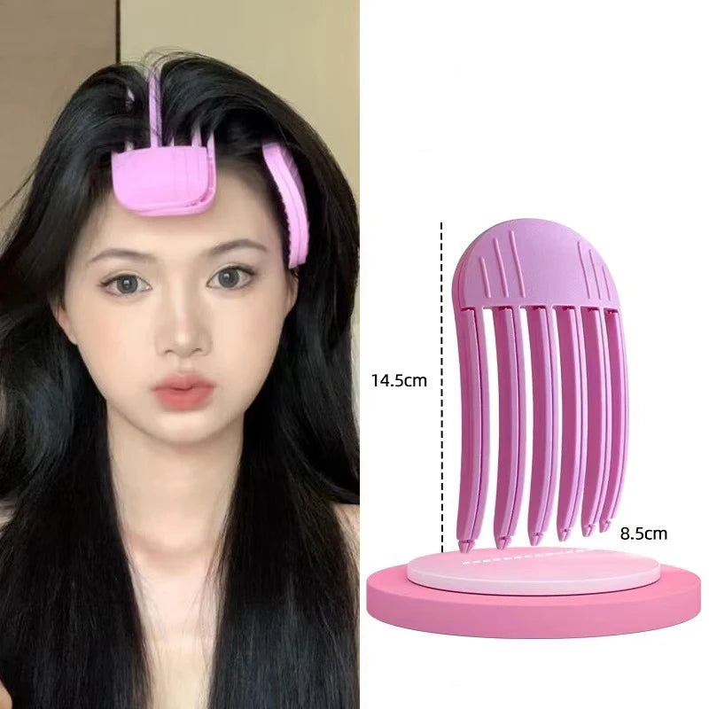 Fluffy Hairpin Curling Bangs Clips Hair Roots Volumizing Women Fixed Qme Dp Pk Six Tooth China Mainland