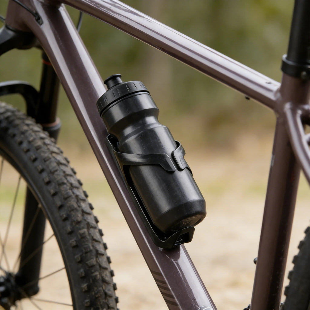 For /Huawei/Samsung Tag Positioning Water Bottle Holder 2In1 Aerodynamic Biking Bottle Holders Bicycle Water Bottle Cage Qme