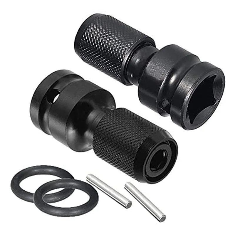Impact Wrench Drill Adapter 1 2 4 Hex Converter Socket Extension Bit Qme