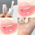 Strawberry Jelly Lip Oil Glossy Tint Glaze Lipstick Moisturize Liquid Fruit Jam Lip Beauty Treatment Transparent Hydrating Balm Qme 01