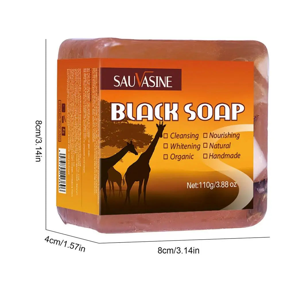 Dark Black Skin Cleansing Lightening Soap Organic Handmade African Qme 110g China Mainland