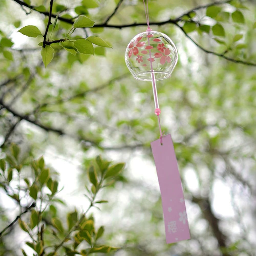 Garden Wind Bell Japan Wind Chimes Handmade Glass Furin Spa Kitchen Office Decor japanese room decor For Home Decoration Party Qme