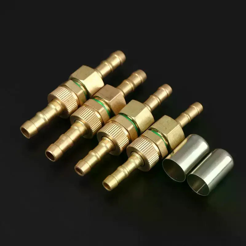 Agricultural Hose Connector Brass Swivel Joint Pressure Sprayer Pipe Qme