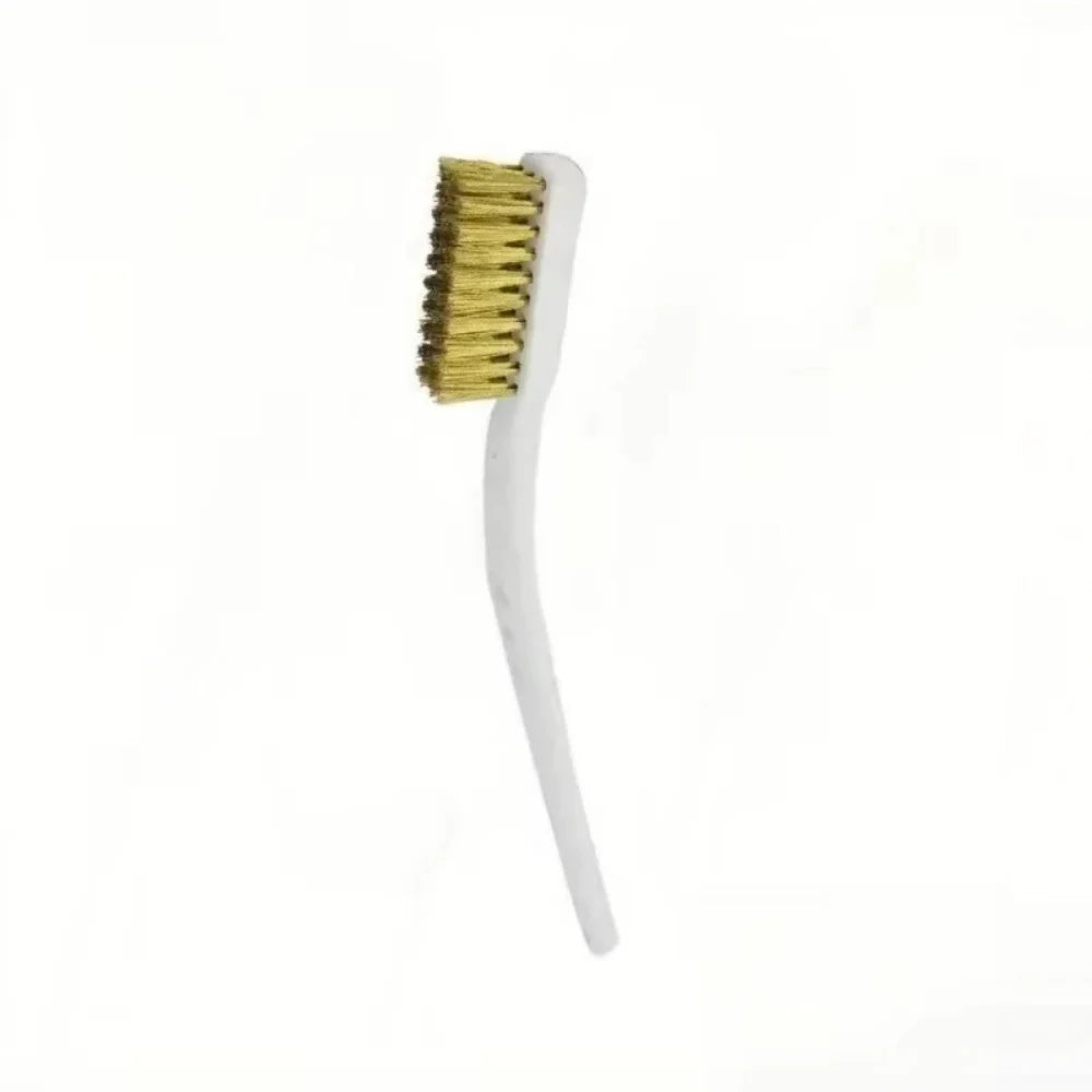 1/3/5PCS Mini Stainless Steel Wire Brush Set Brass Wire Brush Industrial Metal Rust Removal And Polishing Burr Cleaning Tools Qme 1PCS