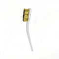 1/3/5PCS Mini Stainless Steel Wire Brush Set Brass Wire Brush Industrial Metal Rust Removal And Polishing Burr Cleaning Tools Qme 1PCS
