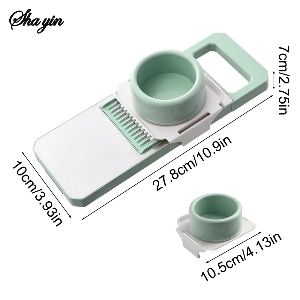Multifunctional Shredder, Vegetable Cutter, Household Potato Shredder, Cucumber Slicer, Shredder, Vegetable Cutting Tool Qme