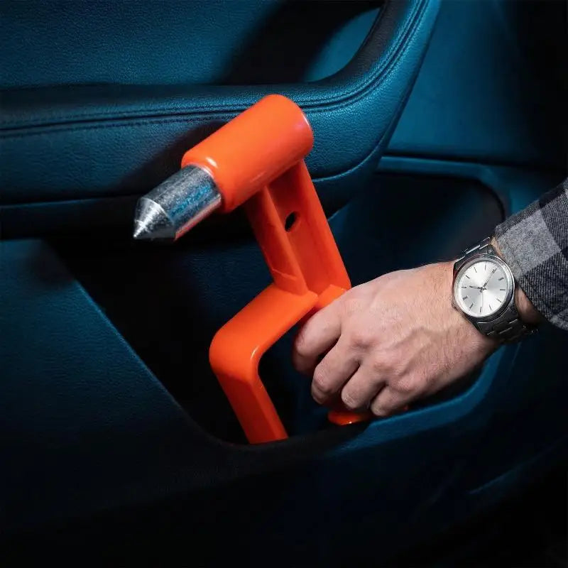Car Bus Train Lifesaving Escape Hammer Safety Tool Multifunction Escape Window Breaker Hammer Car Safety Hammer Accessories Qme