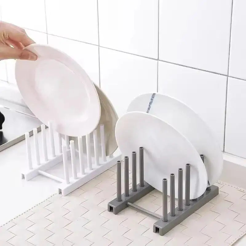 Plastic Drain Rack For Dishes Multifu Kitchen Cabinet Storage And Organizing Shelf Household Bowl Rack Plate Rack And Dish Rack Qme