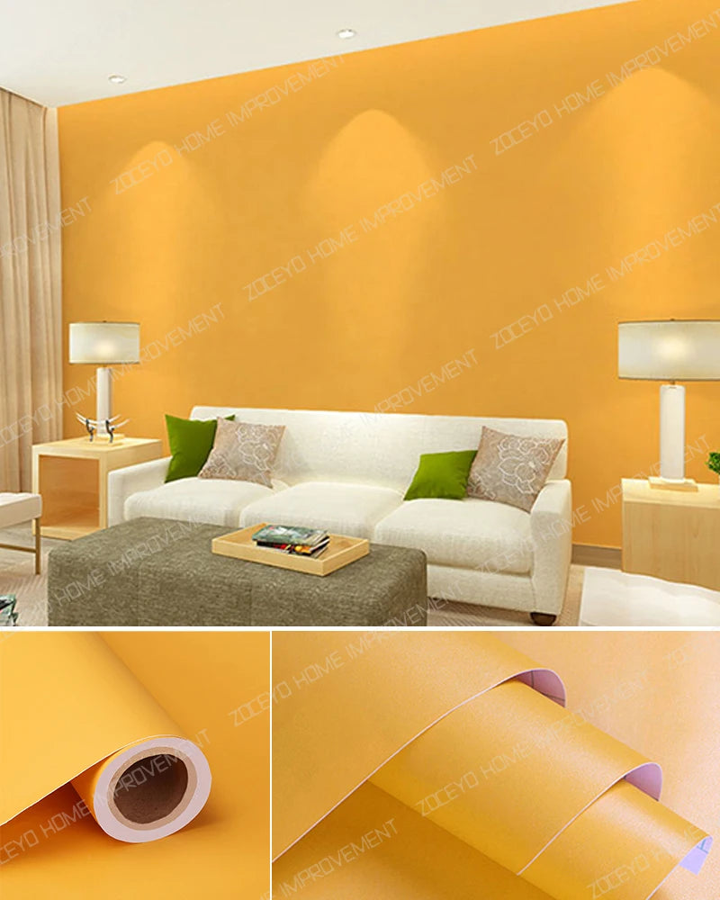 Sky Blue Peel Stick Wallpaper Self Adhesive Contact Paper Vinyl Wall Qme