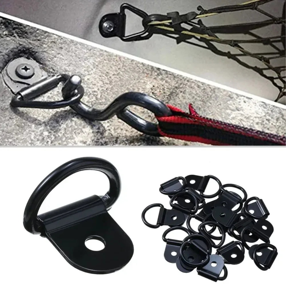 D Rings Tie Down Anchors Ring Pull Hook Stainless Steel Lashing Load Qme