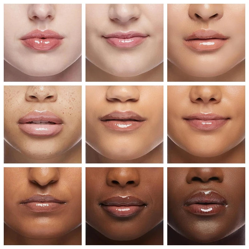 Lip Gloss Moisturizer Plumper Long Lasting Sexy Lips Pump Transparent Waterproof Volume Lip Clear Lipgloss Base Clear Lip Gloss Qme