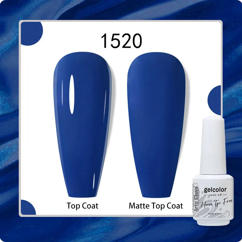 Arte Clavo HEMA TPO White Bottle 180 Colors Series Semi-permanent Gel Qme