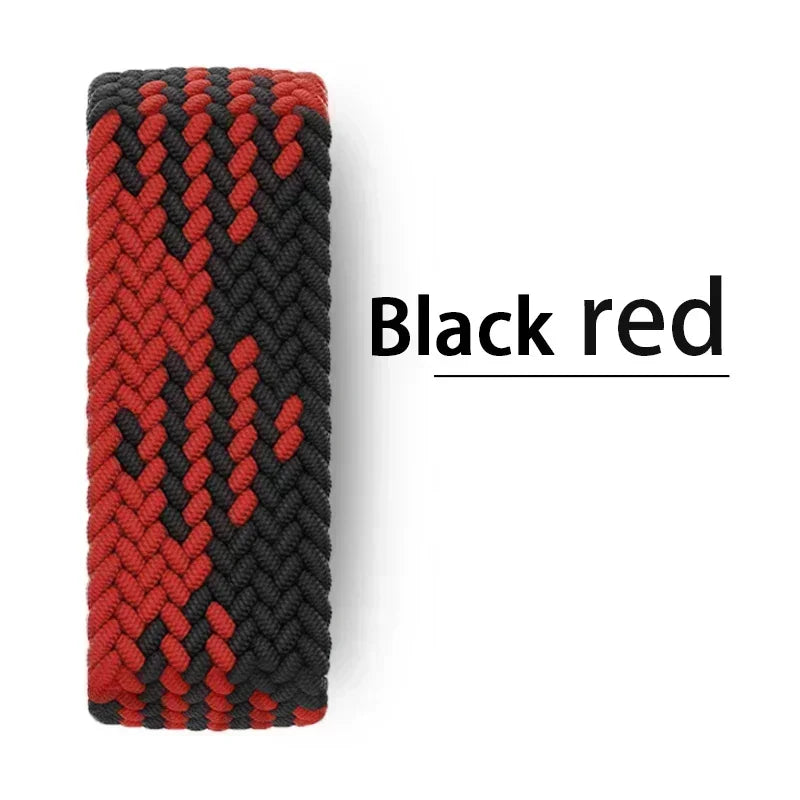 Braided Solo Strap Apple Watch Band Nylon Correa Bracelet Iwatch