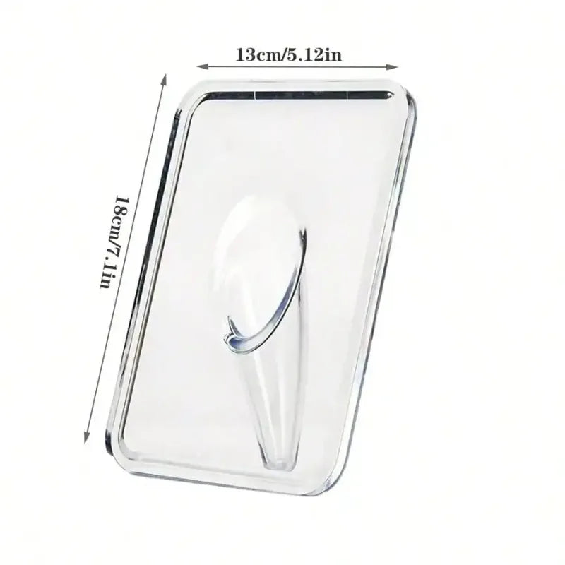 Modern Transparent Acrylic Frame Vase, Decorative Photo Frame Flower Vase for Desktop & Bookshelves Home Decoration Qme