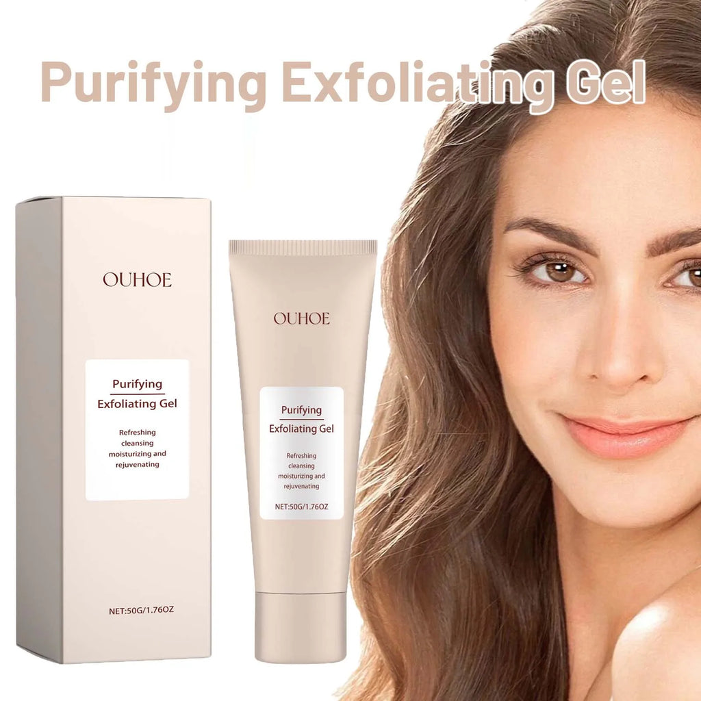 Exfoliating Gel Gentle Cleasning Pore Skin Smoothing Remove Dead Skin Blackhead Removal Cleansing Brighten Peeling Face Scrub Qme