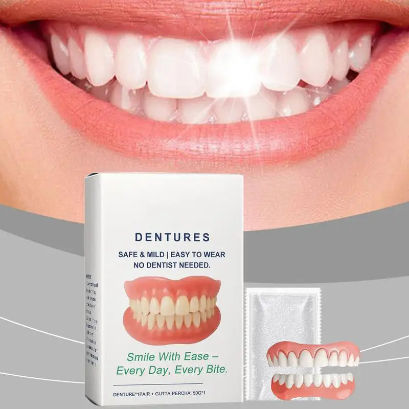 Denture Relines Silicone Liners Soft Fit Temporary Orthodontic Teeth Qme