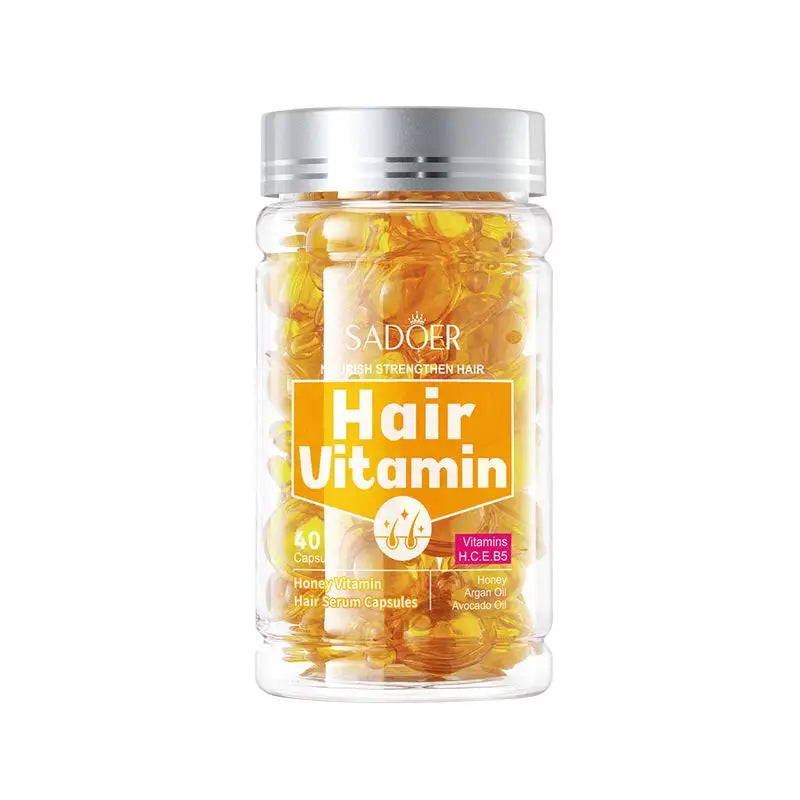 Hair Care Essence Capsules Bee-infused Women Men Oil Smooth Repair Qme B