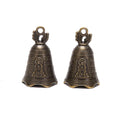 Feng Bell Invitation Buddha Buddhism Guanyin Bells Antique Mini Brass Qme 1pc