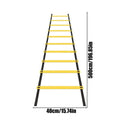 Soccer Ladder Fitness Ladder Agility Trainer Storage Bag Included Instant Set-up Exerciser for Sports Tennis Hockey Badminton Qme as shown