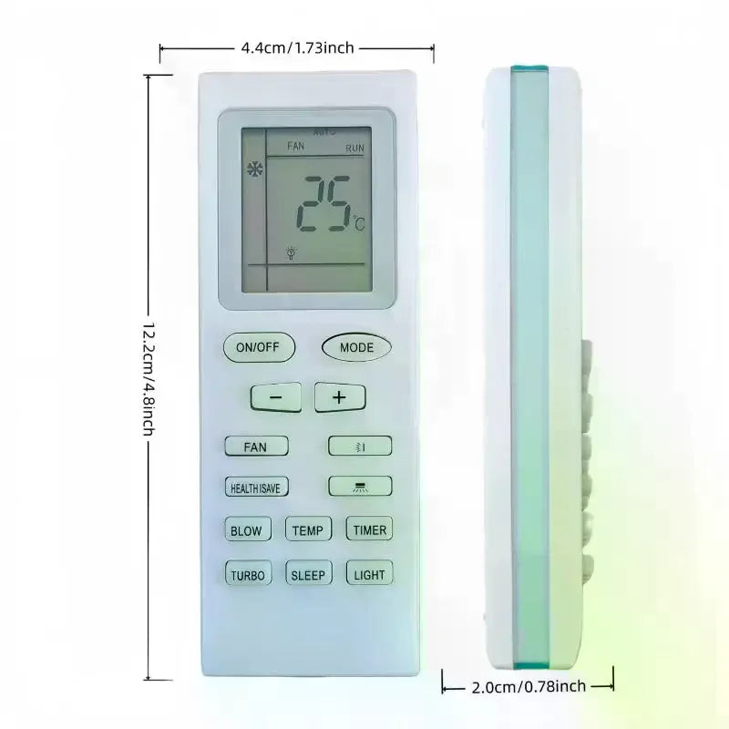 Remote Control Replacement Suitable YB1F2 YB1FA YBOF1 YBOF2 YBOFB Qme