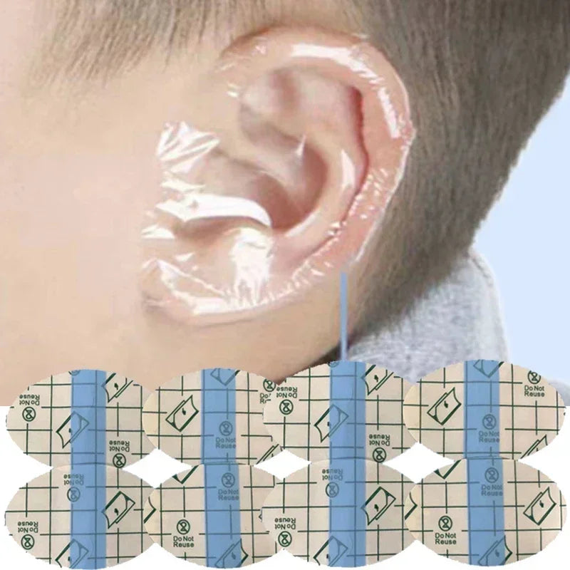 20 60 Baby Shampoo Ear Covers Waterproof Kids Shower Swimming Qme