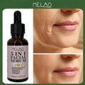 5 in 1 Facial Serum, MELAO Anti Aging Face Serum with Collagen, Deep Moisturizing, Brightening & Wrinkle Treatment Qme MELAO-030 MELAO-030 30ml