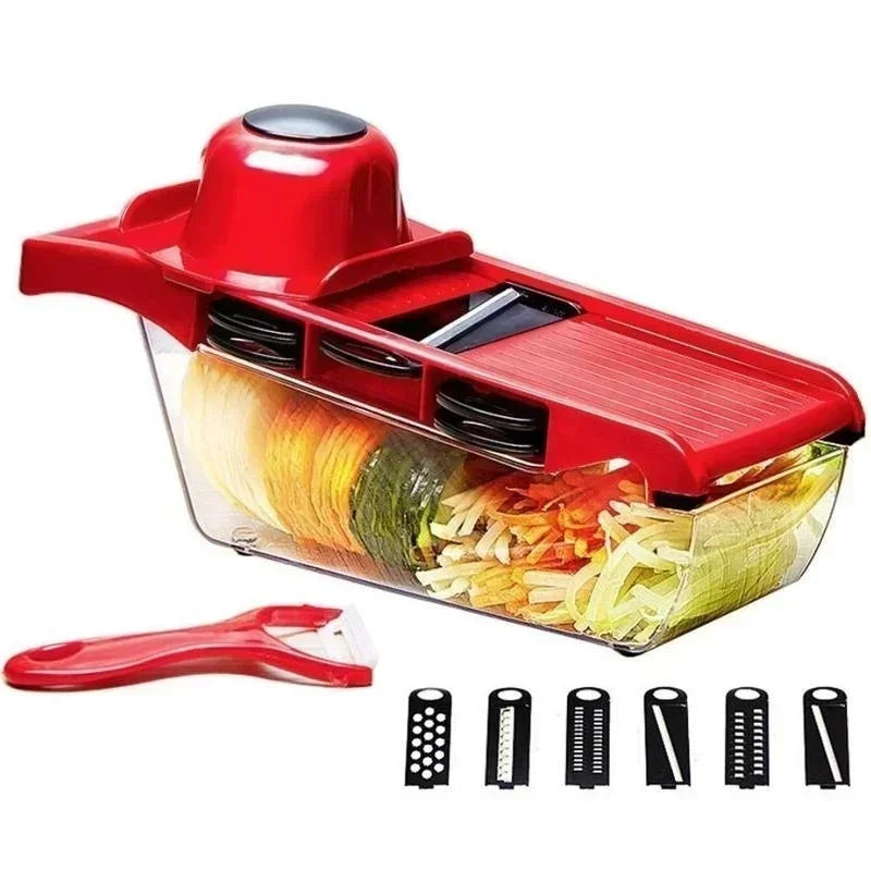 Multifu Vegetable Slicer Portable Fruit Slicing Shredding Machine Qme