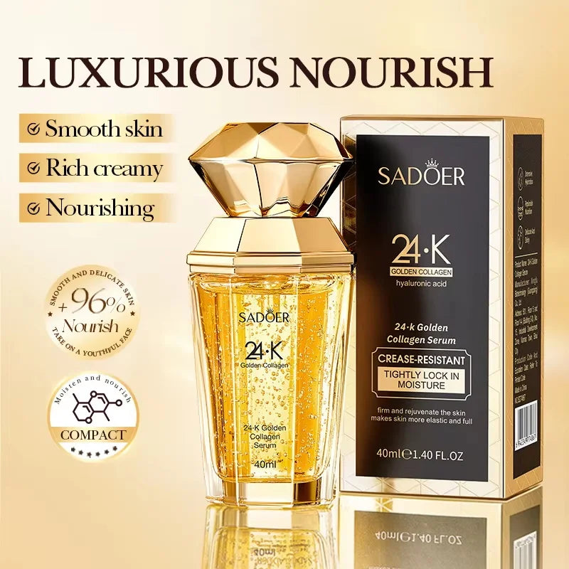 Instant Wrinkle Remover Face Serum Lifting Firming Fade Fine Lines Anti-aging Essence Whitening Brighten Nourish Skin Care Qme