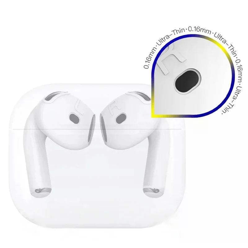 1Pair Silicone Ear Pads 4 Case Wireless Earphones Protective Caps Qme