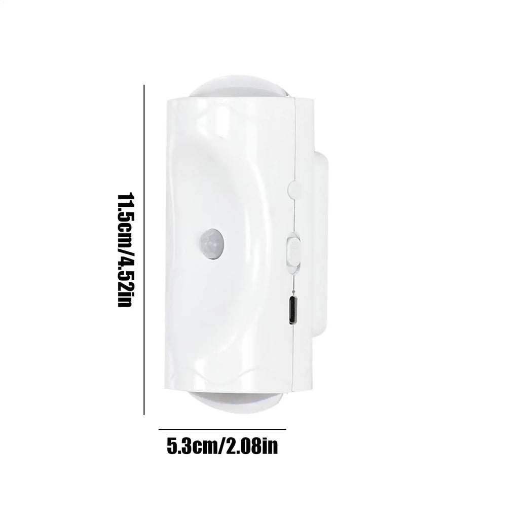 Wall Sconce Light 7-Color Rechargeable Magnetic Install Decoration Qme