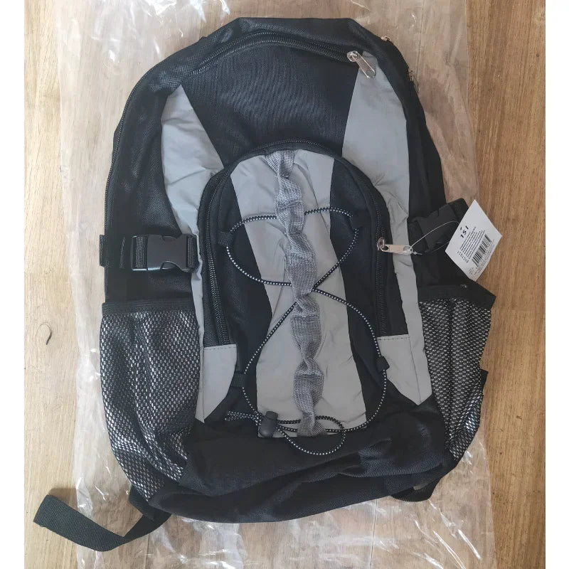 Highly Resistant Reflective Luminous Night Safety Backpack Great For Sports Cycling, Quick Delivery Qme gray
