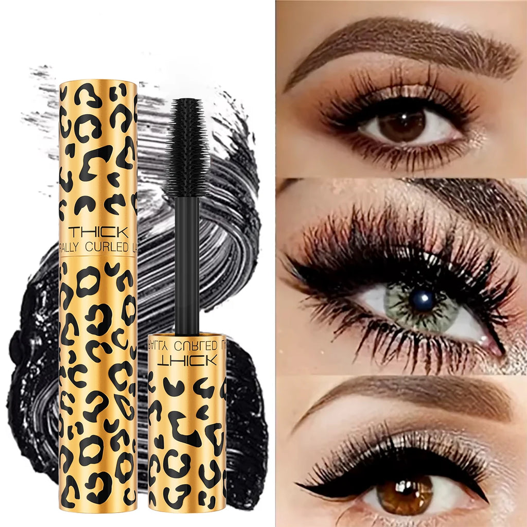 A Waterproof, Easy-To- Mascara with Leopard Print That Lengthens, Curls, And Provides a Voluminous, Thick Look Without Smudging Qme