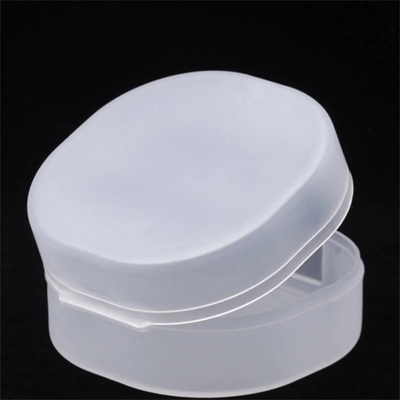 Wash Shower Home Bathroom Sealed Soap Case Container Plastic Travel Qme