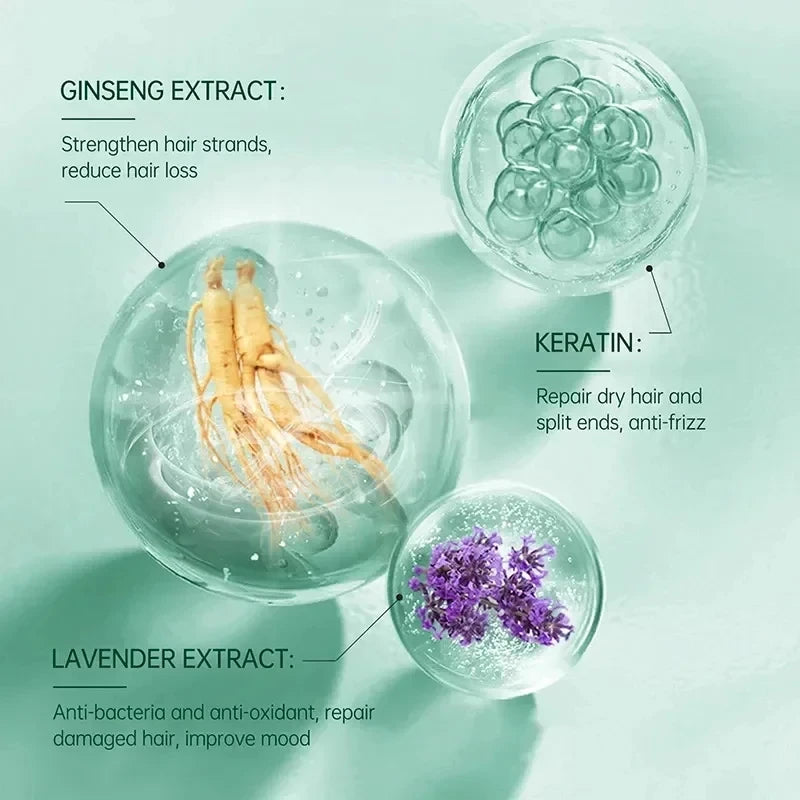 +Magical Hair Mask Collagen Keratin 5 Seconds Repair Damaged Frizzy Hair Smooth Deep Moisturize Nourishing Hair Care Product Qme