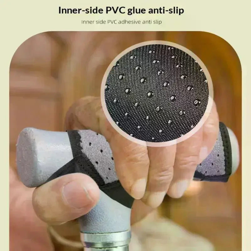 Forearm Crutch Hand Grips Premium Comfort Cushions Non Slip Pads Qme