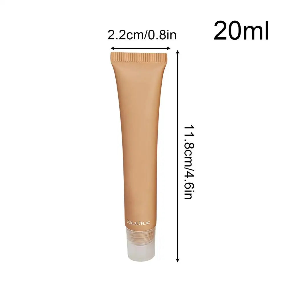 Body Adhesive for Clothing Fast Drying Fabric-Safe 20ml Sweat Proof Washable Clothes Glue for Skin for Work Daily Commuting Qme Apricotss