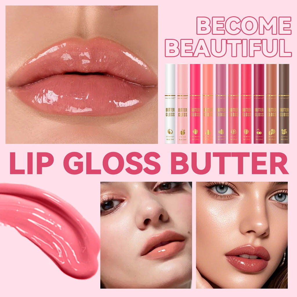 20PCS/Box 10 Flavors Colored Lip Oil - Durable, Moisturizing, Nourishing, Shining, Color Rendering, Crack Resistant Qme