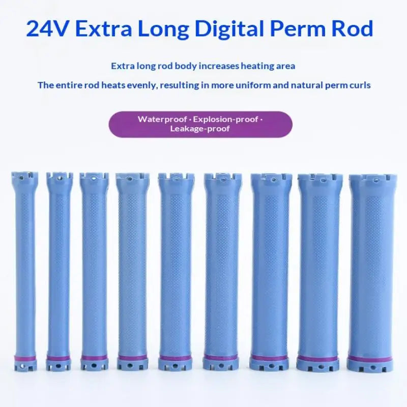 Digital Temperature-controlled Hair Rods 24 V Electric Curling Tools Qme