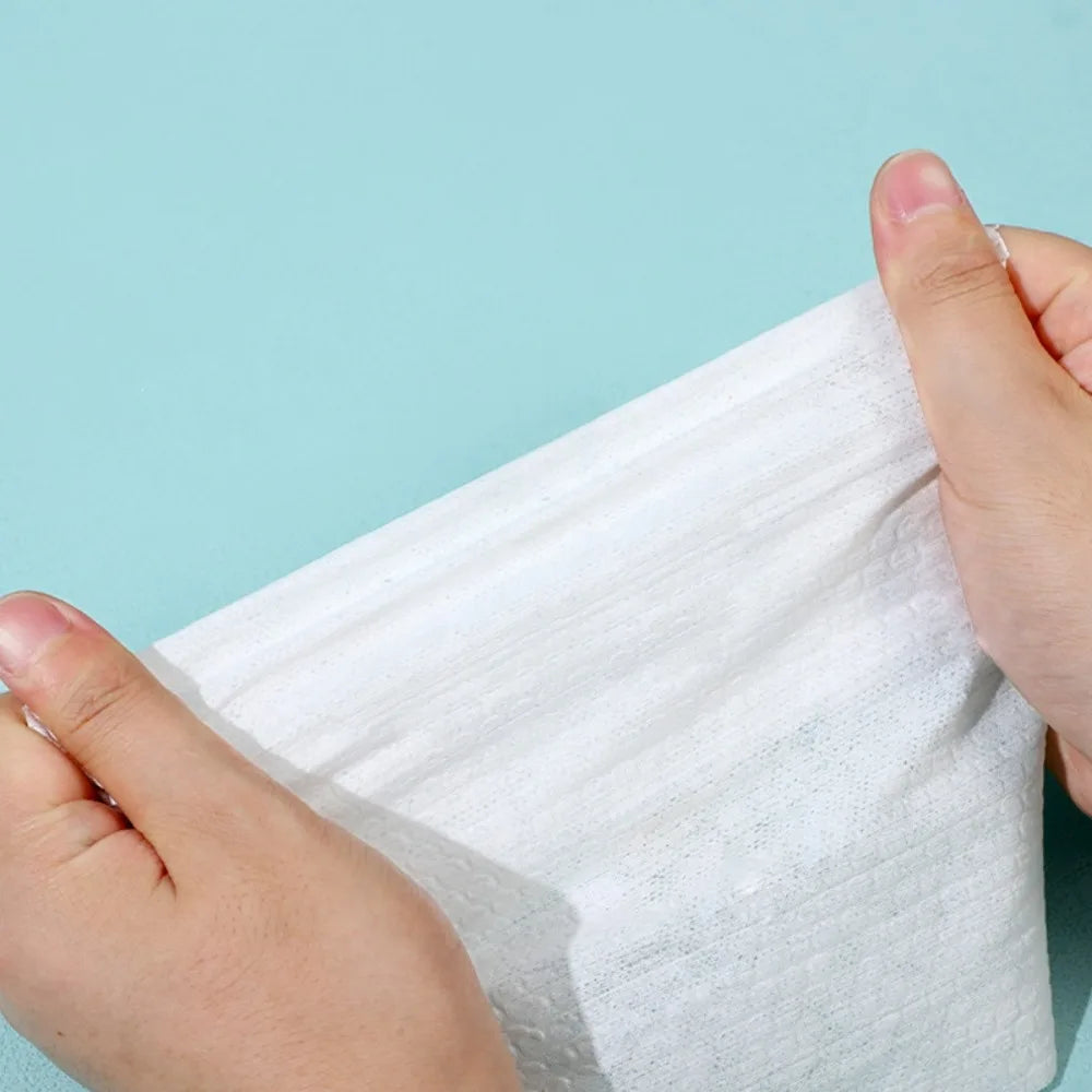 Kitchen Disposable Rags Thickened Wet and Dry Use Reusable Non-Woven Cleaning Cloths Washing Towel Home and Kitchen Products Qme
