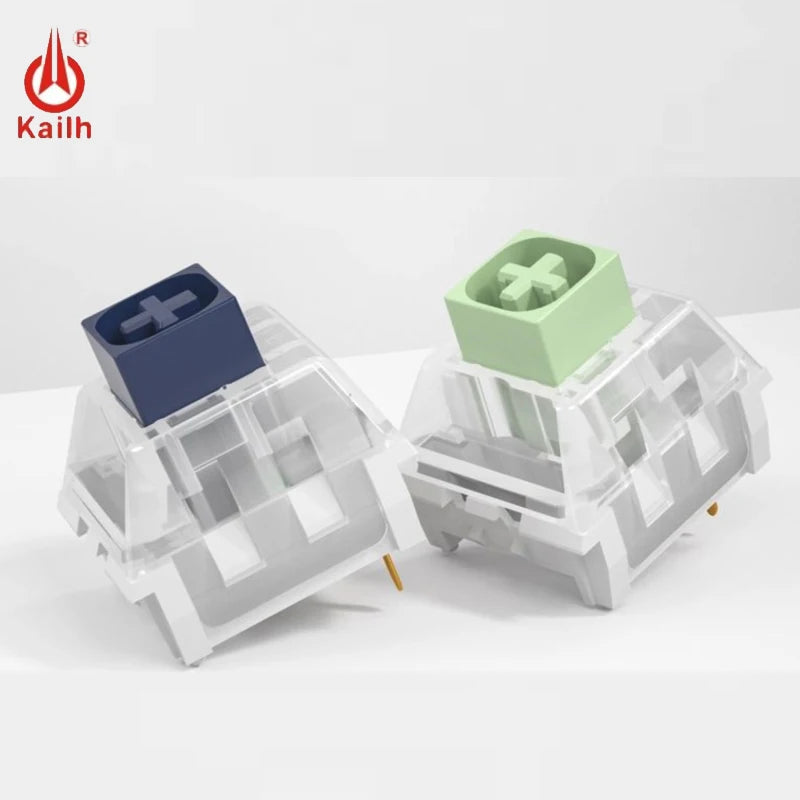 Kailh Box Jade Navy Keyboard Switch Clicky Tactile Switches DIY Mechanical Keyboard SMD RGB MX 3 Pins Switch Custom Gaming PC Qme