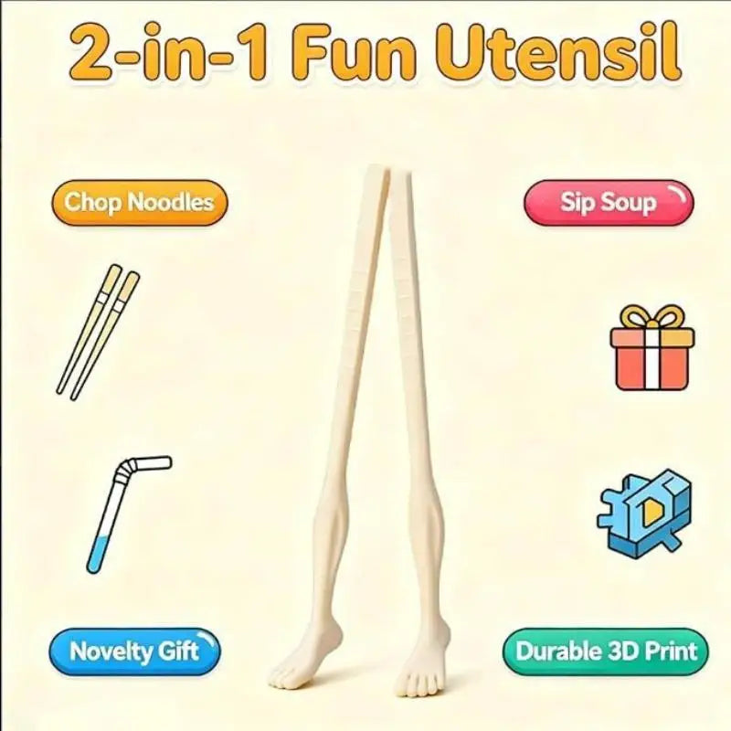 1 Eco-friendly Chopsticks Straw Reusable Portable Cutlery Takeaway Qme
