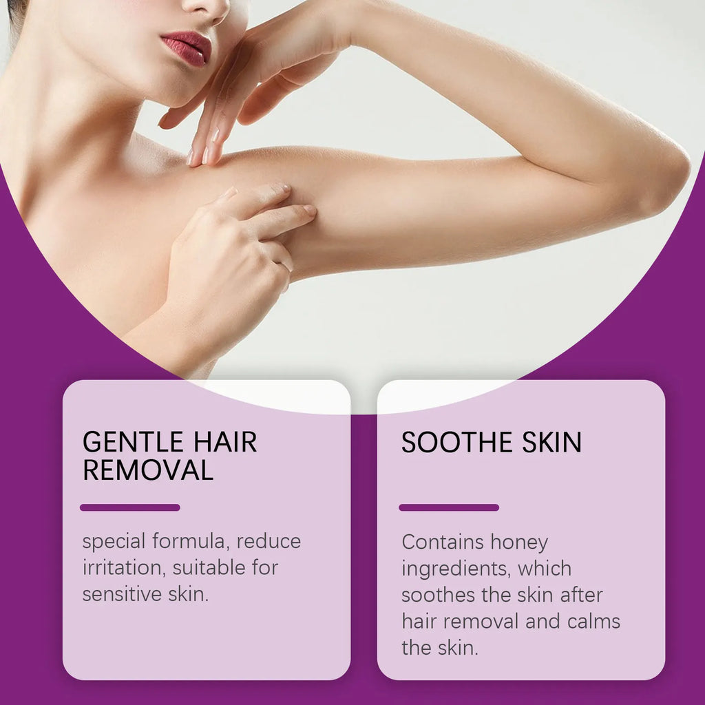 Fast Body Hair Removal Mousse Spray Dissolve Eliminate Armpit Leg Qme