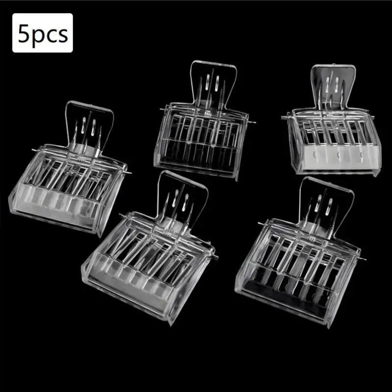 3/5 Transparent Clip-on Bee Cages, Plastic Clips, Queen Cages, Bee Catchers, Beekeeping Tools Qme A5