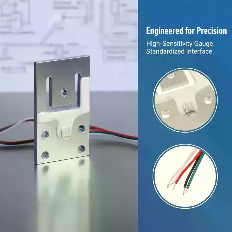 High Precision Low Thin Scale Weight Sensor - Multi-Capacity Planar Beam Load Cell for Digital Weighing Systems Qme
