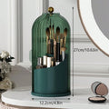 Lipstick Eyebrow Pencil Holder Eye Shadow Storage Box 360 Rotating Qme Green