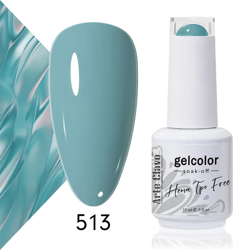 Arte Clavo Colourful Gel Nail Polish Art Varnishes Macaron Semi
