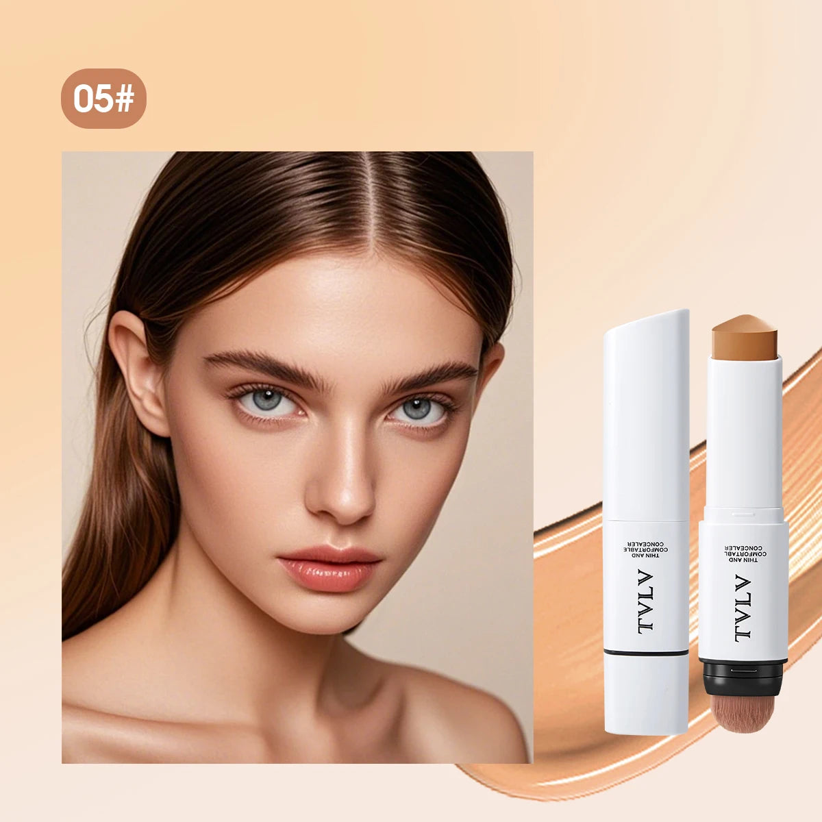 Concealer Double Head Design Light Thin Covers Facial Defects Creates Qme 05
