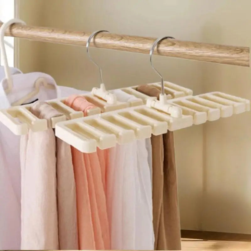 Rotating Organizer Rack Multifuctional Scarf Hanger Home Closet Qme