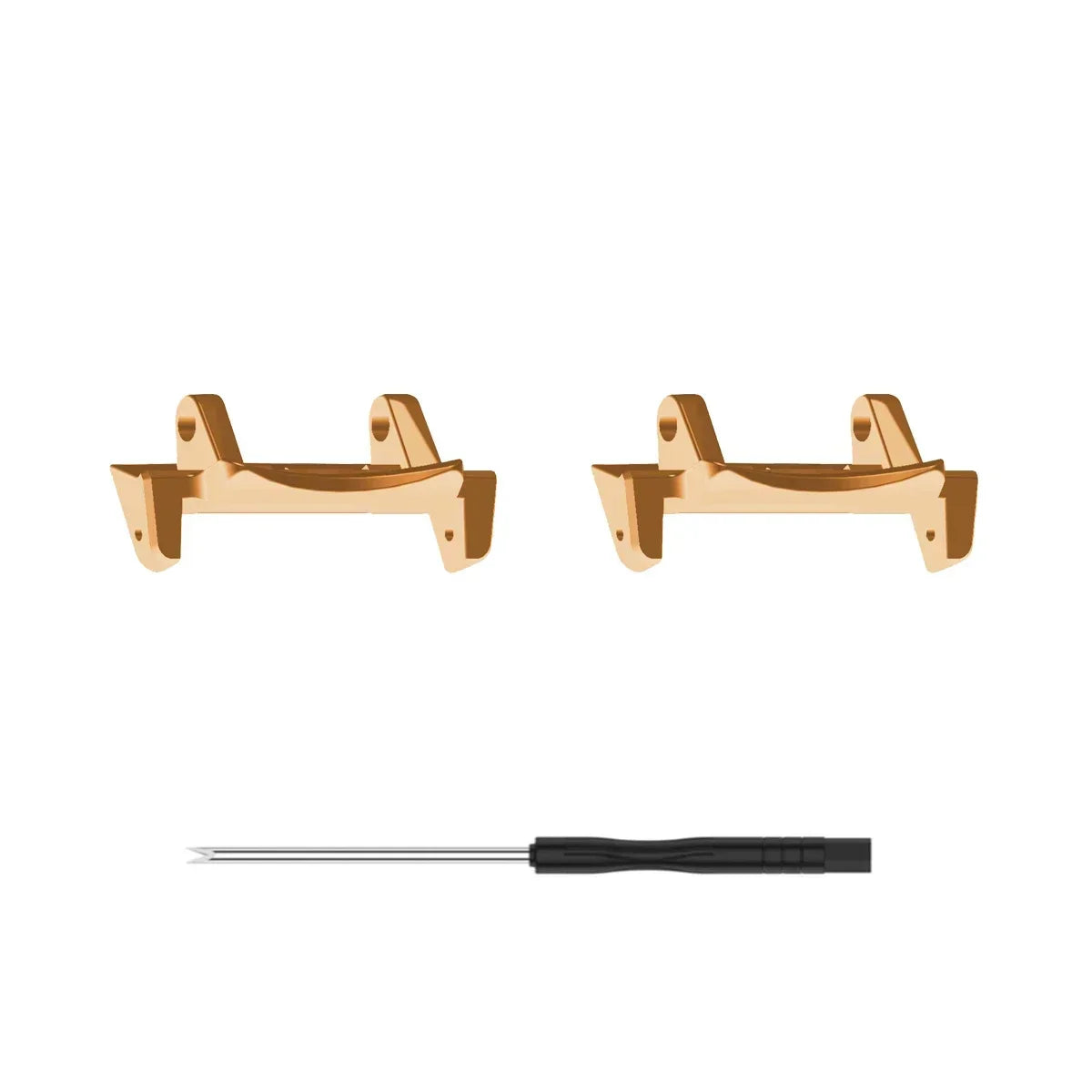 Metal Connector with Tool For Amazfit T-Rex 3 Screw Rod Watch Strap Adapter for T-Rex /T-Rex Pro/T Rex 2 Smartwatch Accessories Qme For T Rex3-RG