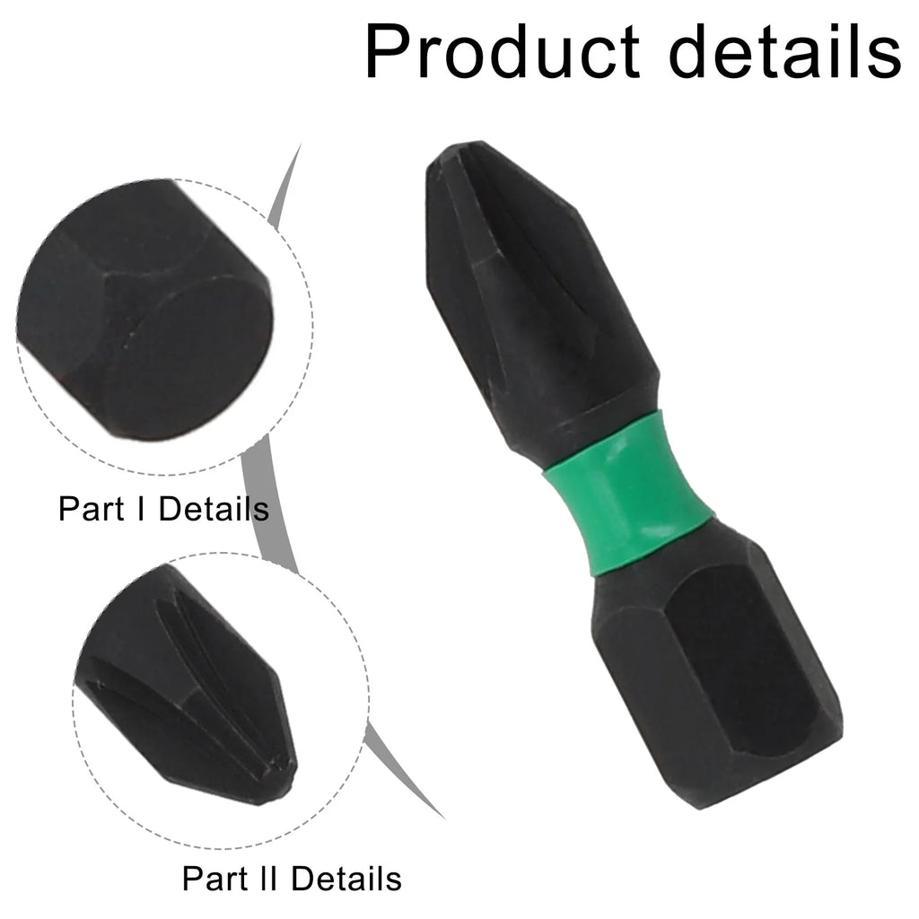 25-150mm For PZ2 Driver Bits Heavy Duty Long For Pozidriv Hex Screwdriver Bit Qme